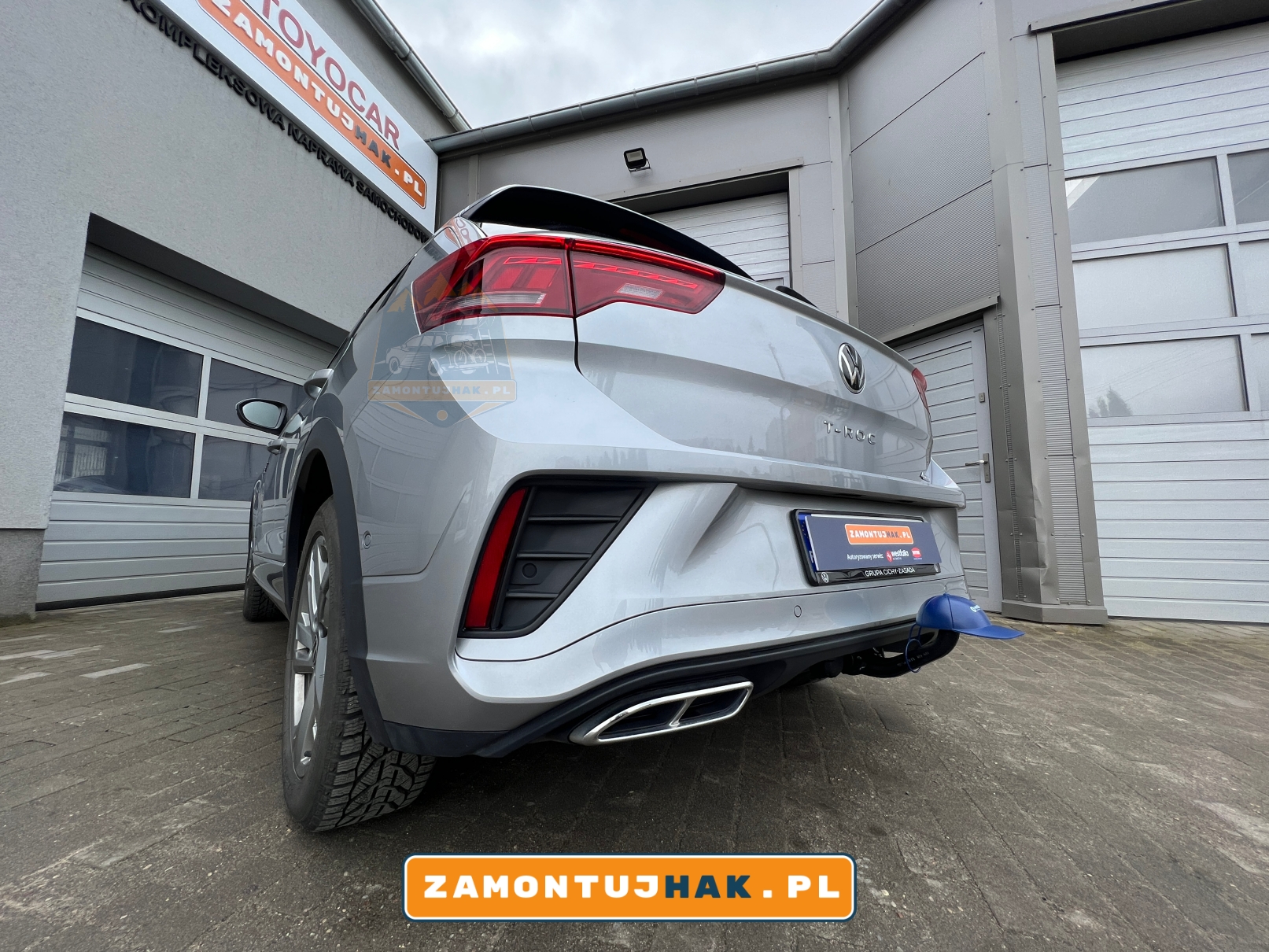 volkswagen t-roc z kula holownicza westfalia